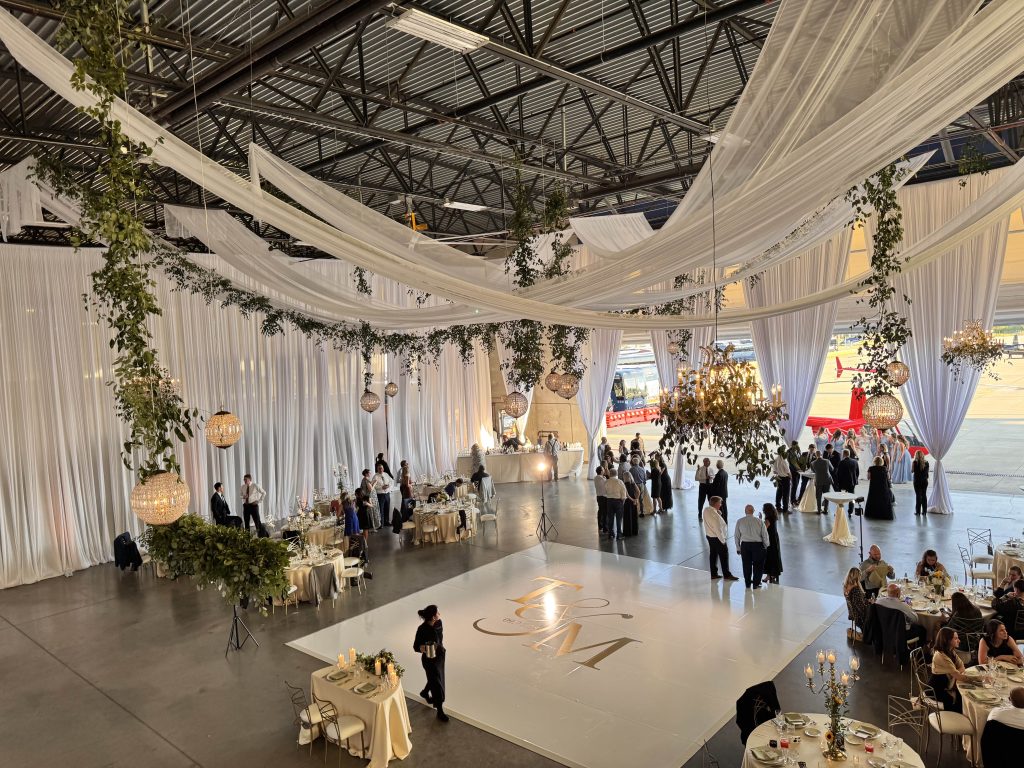 vertiport airport wedding